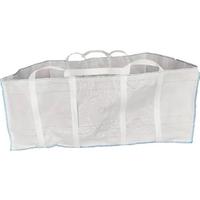 Sac de conteneurisation pour déchets de jardin, sac de déchets paysagers, sac de déchets de terre et de terreau, sac de déchets volumineux, sac géant en PP/PE
