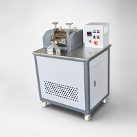 Kunststoff-Pelletiermaschine Labor-Zweiwalzenmischer Masterbatch Farbverbindung Granuliermaschine Pilotanlage Elektrische Heizung CE