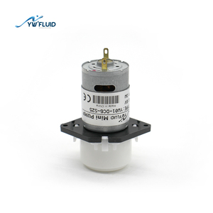 6V 12V 24V Gleichstrom motor Einstellbare Durchfluss rate Mini-Schlauch pumpe mit Siliziumschlauch-Dosier pumpe Digitaldruck maschine - Product Image 1