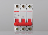 Disjoncteur miniature Delixi DZ47s 1/2/3/4p C 1A 2A 3A 4A 6A 8A 10A 13A 16A 20A 25A 32A 40A 50A 63A MCB Disjoncteurs aériens