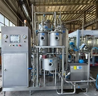 Línea de Producción Automática y Eficiente de Bebidas Carbonatadas, Tanque de Mezcla de Jarabe de CO2, Máquinas de Llenado y Tapado