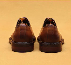 Nouvelles Chaussures de Mariage et de Cérémonie Haut de Gamme en Cuir pour Homme Style Britannique S3815R – Nouveau Produit - Product Image 5
