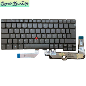 <span class=keywords><strong>Teclado</strong></span> de ordenador portátil retroiluminado <span class=keywords><strong>sueco</strong></span> SD para Lenovo Thinkpad T14s Gen 3 E14 R14 Gen5 T14p Gen1 E14 GEN 5 SN21D68764 <span class=keywords><strong>teclado</strong></span> nuevo gris - Product Image 1