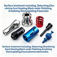 Componentes de Precisión para Robots CNC de 5 Ejes, Mecanizado Personalizado, Servicios de Mecanizado de Titanio Aeroespacial, Piezas de Robots Humanoides, Torneado