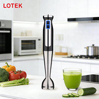 Mixeur Plongeant en Acier Inoxydable OEM Personnalisé 1000W Qualité Commerciale Acier Inoxydable 304 de Qualité Alimentaire