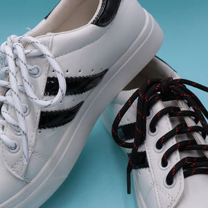 Cordones de repuesto Coolstring redondos de poliéster tejido personalizado Color doble espiga tejido - Product Image 4