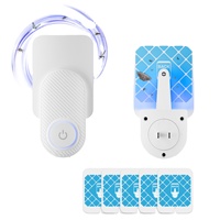 Nouveau attrape-mouches intérieur intelligent mites piège à mouches des fruits maison électrique piège à moucherons tueur de mites Plug In électrique mouche pièges collants