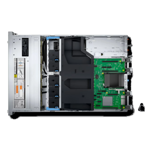 เซิร์ฟเวอร์ R550 Xeon แบบคู่4314เงิน256GB RAM 4TB SSD สำหรับ virtualization และธุรกิจ - Product Image 2