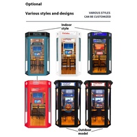 DJ Studio Acoustic Pod Jukebox Mini Cabine KTV Insonorisée Salle de Musique Armoire de Karaoké Amovible Simulateur de Chant Console de Jeu