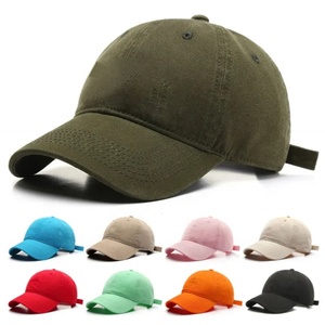 Minimalist Cotton 6-Panel Baseball Cap Custom Logo Breathable Unisex Adjustable <b>Hat</b> for Daily Training - Product Image 1