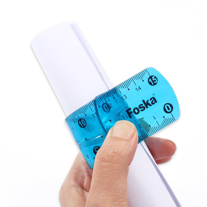 Righelli in PVC Morbido di Alta Qualità, Flessibili e Pieghevoli, con Scala in <span class=keywords><strong>Centimetri</strong></span> e <span class=keywords><strong>Pollici</strong></span>, per Lavoro e Misurazioni Quotidiane - Product Image 3