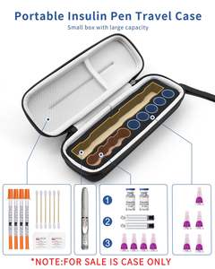 Estuche de Viaje de Alta Calidad para Suministros Diabéticos, Estuche de EVA para <span class=keywords><strong>Insulina</strong></span>, Porta <span class=keywords><strong>Insulina</strong></span> para Frascos de <span class=keywords><strong>Insulina</strong></span> y Plumas de <span class=keywords><strong>Insulina</strong></span> - Product Image 4