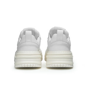 Zapatos deportivos a juego de cuero genuino hechos a mano para hombre y mujer, zapatos de skate informales personalizados a la moda, zapatos de suela gruesa para caminar al aire libre - Product Image 4