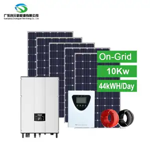 Thuisgebruik Panelen Systeem 10kw 15kw Zonnestelsel Op Net Compleet Zonnestelsel 10kw 20kw