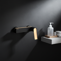 Robinet de baignoire monocommande Momali Factory, corps en laiton simple, cartouche céramique, pour bain et douche