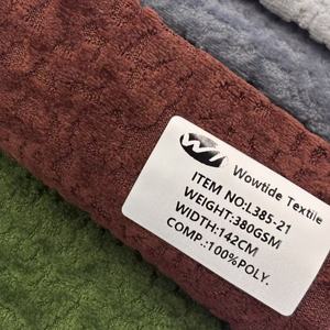 Chất lượng cao Chenille vải sofa bọc vải đa màu Chenille vải sofa Set đồ nội thất phòng khách - Product Image 6