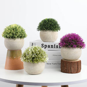 <span class=keywords><strong>Piante</strong></span> Artificiali Verdi Mini <span class=keywords><strong>Piante</strong></span> in Vaso Piccoli Bonsai Floreali per Decorazione <span class=keywords><strong>da</strong></span> Scrivania per Interni ed Esterni Giardino - Product Image 3
