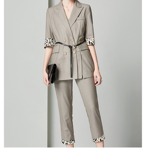 Pant Tute Le Donne Casual Ufficio Vestiti di Affari di Usura del Lavoro Formale Imposta Stili Uniformi Abiti Eleganti Pantaloni - Product Image 4