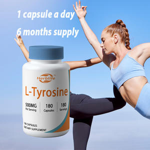 OEM/ODM L-Tirosina 500mg, 180 Cápsulas - Sin Gluten y Sin OMG, Apoyo para el Estado de Ánimo, Venta Caliente - Product Image 4