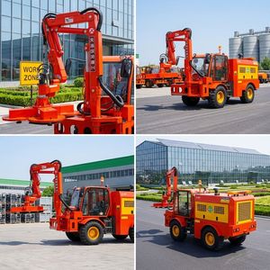 Podadora Forestal Hidráulica Industrial con Brazo de Largo Alcance, Cortadora de Ramas Diésel para Mantenimiento de Carreteras, Ferrocarriles y Servicios Públicos - Product Image 5