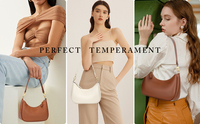 Linda Bolsa Vintage para Llevar Bajo el Brazo |   Bolso de Mano y Cartera para Mujer