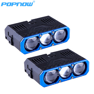 Feux de croisement LED pour voiture avec feux de calandre DRL, double ventilateur, feux de brouillard, feux de travail, feux auxiliaires externes pour véhicules tout-terrain et camions - Product Image 1