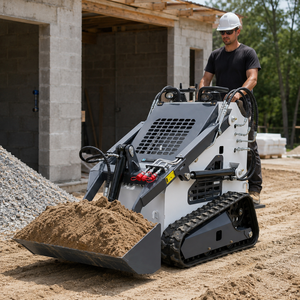 Souffleuse à neige et débroussailleuse compacte sur chenilles 25 CV, 360 kg - 380 kg, pour jardin et verger, à prix abordable - Product Image 4