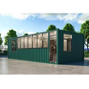 Contenedor Comercial Personalizado 2025, Casa Móvil Rectangular de Acero, Tienda, Oficina Residencial, Alojamiento Móvil - Product Image 1