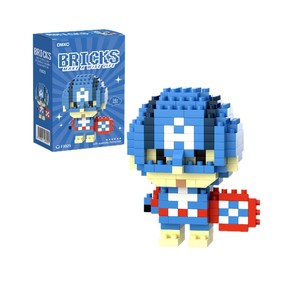 Nano Bricks Micro-Blocs de Construction Super Héros Anime Compatibles avec les Petites Briques Jouets Éducatifs à Assembler Animaux Thème Nature - Product Image 5
