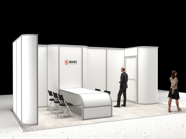 24sqm Aluminum Shell Scheme Stan for Exhit&Events Portable Backdrop Aluminum Structure Exhibition Stand on Sell