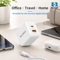 Chargeur rapide GaN mince 65W PD3.1 QC2.0 avec protection OCP, prise EU pliable pour téléphones mobiles Type-C, usage industriel, écouteurs