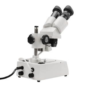 2 lampade S-20-2L microscopio Stereo binoculare 20X/40X con lampada incidente e trasmessa - Product Image 4