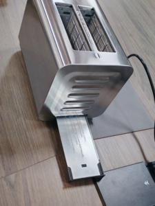 Jewelin 6-Tốc Độ Có Thể Điều Chỉnh Nhiệt Độ Thép Không Gỉ Màn Hình Cảm Ứng Nướng Bánh Mỳ Kỹ Thuật Số Bánh Mì Nhà Sản Xuất Điện Hộ Gia Đình Ăn Sáng Sử Dụng - Product Image 4