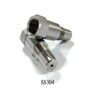 22mm Diameter <strong>O2</strong> Oxygen <strong>Sensor</strong> New Universal Oxygen <strong>Sensor</strong> Adapter Stainless Steel Shielded Connector - Product Image 2