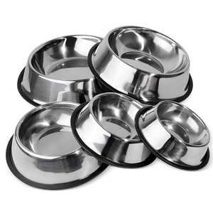 Mangkuk Anjing Anti-Selip untuk Perjalanan, Grosir Produsen, Bahan Stainless Steel - Product Image 2