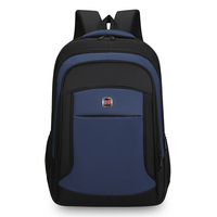 Sac à dos d'affaires pour homme, grande capacité, résistant à l'eau, pour ordinateur portable, unisexe, décontracté, en denim, Business Elite
