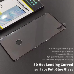 Film de protection en verre trempé incurvé intégral, dureté 9H, transparence 99%, haute clarté, anti-traces de doigts, durable, pour téléphone portable - Product Image 6