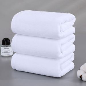 Serviette de toilette d'hôtel en coton 100 % biologique en gros - Design tricoté brodé avec logo personnalisé, ensemble de serviettes de salon - Product Image 5