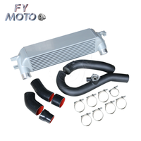 Pour Ford Mustang Ecoboost 2.3t 2015-2023 Kits d'intercooler + tuyaux de suralimentation Argent