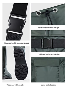 Pantalones de Pesca Ligeros y Modernos para Hombre, Transpirables, de Nailon, Impermeables, Reutilizables - Product Image 4