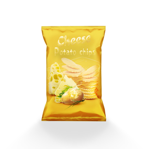 Tùy Chỉnh In Thiết Kế Snack Thực Phẩm Túi Nhựa Nắp Kéo Thanh Lịch Sắc Nét Đồ Ăn Nhẹ Bao Bì Cho Khoai Tây Chiên Chất Lượng Cao Cấp - Product Image 2