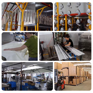 <span class=keywords><strong>Parasol</strong></span> d'extérieur imperméable UPF 50+ avec <span class=keywords><strong>protection</strong></span> <span class=keywords><strong>UV</strong></span>, 3x3m, grand <span class=keywords><strong>parasol</strong></span> <span class=keywords><strong>déporté</strong></span> pour la plage - Product Image 6