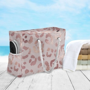 Wholesale <b>Large</b> Summer <b>Beach</b> Tote <b>Bag</b> Waterproof Sand-proof Hand <b>Bag</b> Zipper Swim Pool <b>Beach</b> <b>Bag</b> - Product Image 5