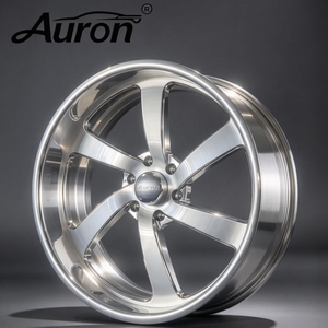 Rueda de Aleación de Aluminio Auron 5.25x17 Pulida Multirradio de Dos Piezas Fundida para Automóvil de Pasajeros Porsche BMW Mejora de Retrofit - Product Image 3