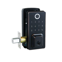 Serrure de sécurité intelligente électrique pour hôtel et bureau en Amérique du Nord ZEISE-IKON, pour porte en verre et porte en aluminium