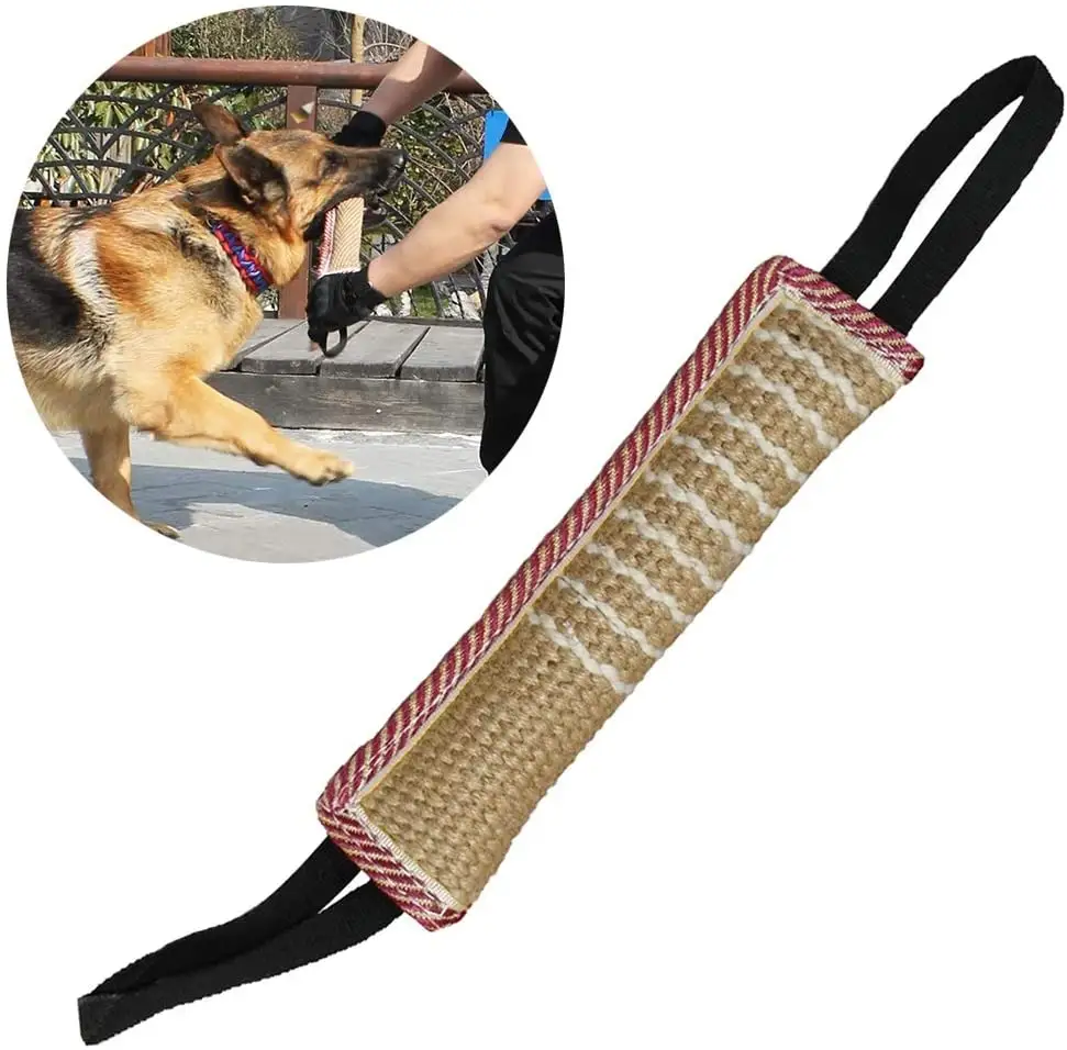 Durable Pet Dummy Training Indestructible Outdoor Dog Tug Bite Toys for Large Dogs