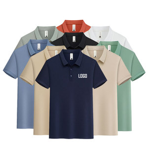 Camiseta Polo Personalizable Antiarrugas y Absorbente <span class=keywords><strong>de</strong></span> Humedad, Uniforme con Logotipo Bordado Personalizado para Trabajo en Equipo, Hombres y Mujeres - Product Image 1