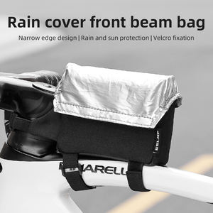 Sac <span class=keywords><strong>de</strong></span> cadre <span class=keywords><strong>de</strong></span> <span class=keywords><strong>vélo</strong></span> en polyester résistant à l'usure avec poche en filet sur le tube supérieur et sangles réglables <span class=keywords><strong>pour</strong></span> VTT et <span class=keywords><strong>vélo</strong></span> <span class=keywords><strong>de</strong></span> <span class=keywords><strong>route</strong></span> - Product Image 2