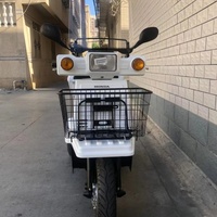 Scooter d'occasion importé Honda1 à trois roues autoportante 50cc à injection de carburant, style rétro pour hommes et femmes, cyclomoteur à essence