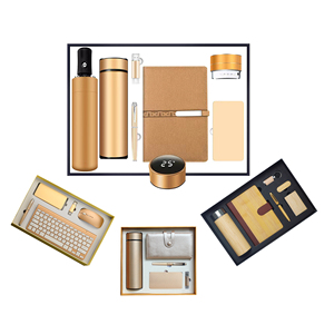 Caja de Regalo con Agenda Personalizada 2025, Cuaderno de PU para Ejecutivos y Empleados, Set de Regalo Empresarial para Año Nuevo - Product Image 6